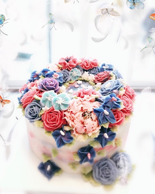 韓式鮮花手捧花制作步驟教程